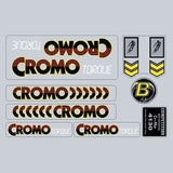 Bennett - Cromo Torque white CLEAR decal set - old school bmx - Bmx Products AU