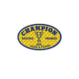 Champion - OVAL "Hank & Frank" PRISM decal - old school bmx - Bmx Products AU