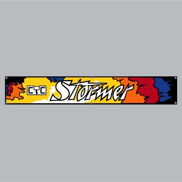 CYC - STORMER Long Banner - old school bmx - Bmx Products AU