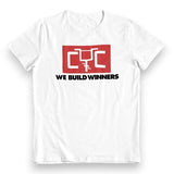 CYC - We build winners on White - Old school bmx Mens T-Shirt - Bmx Products AU