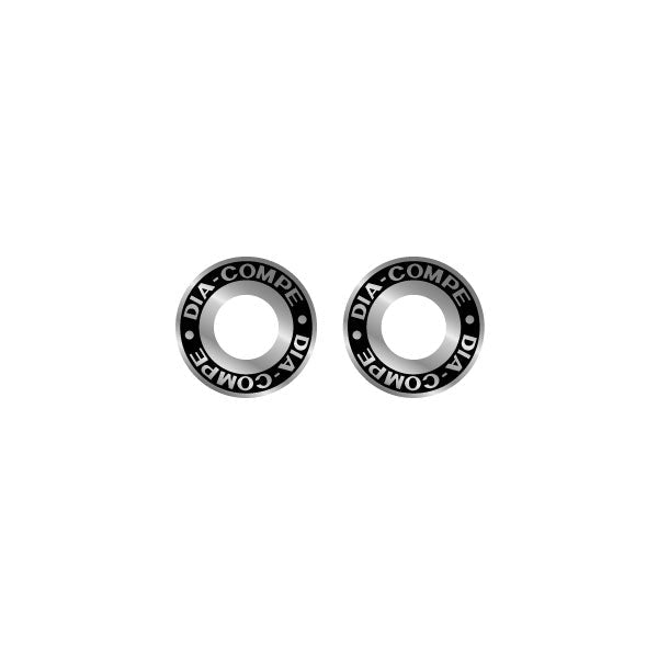 Dia Compe - Caliper - Center bolt BLACK decals - old school bmx - Bmx Products AU