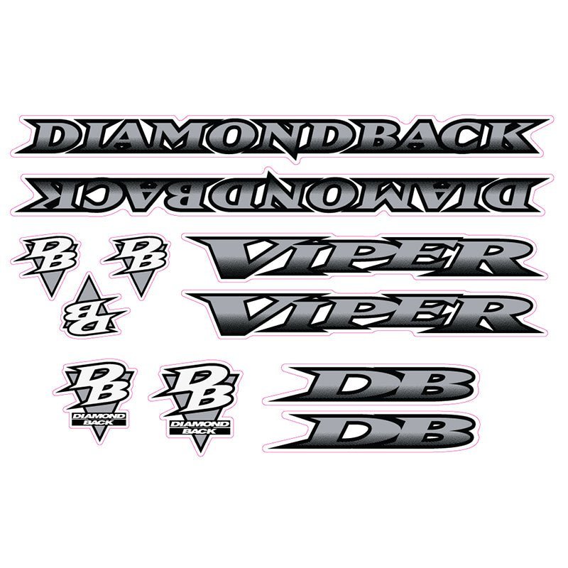 Diamond Back - 1996 Viper decal set - Old school bmx - Bmx Products AU