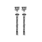 Diamond back - 90's One Peice - crank decals - Bmx Products AU