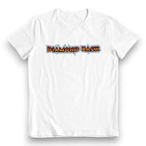 Diamond Back - Orange Fade logo on white shirt - Old school bmx Mens T-Shirt - Bmx Products AU