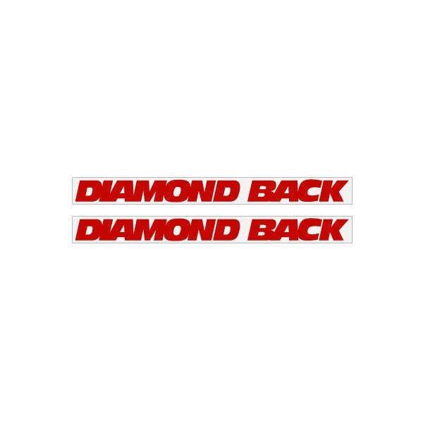 Diamond back - Reactor - Red crank decals - Old school bmx - Bmx Products AU