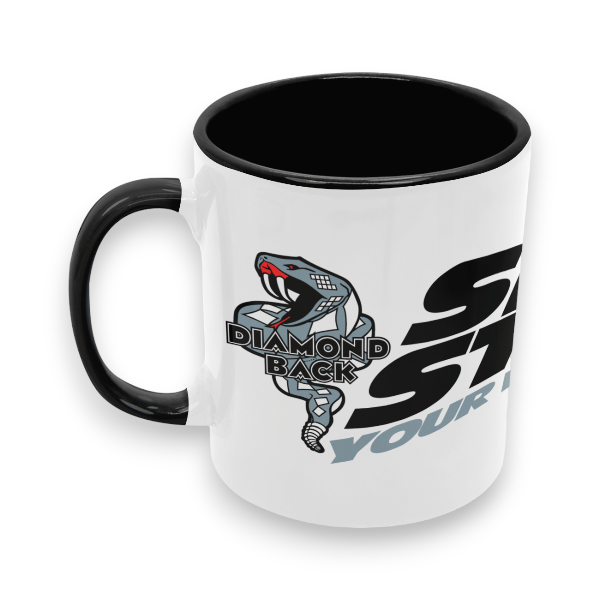 Diamond Back - Silver Streak Coffee Mug - old school bmx - Bmx Products AU