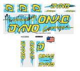 DYNO -1987 COMPE on clear decal set - Bmx Products AU