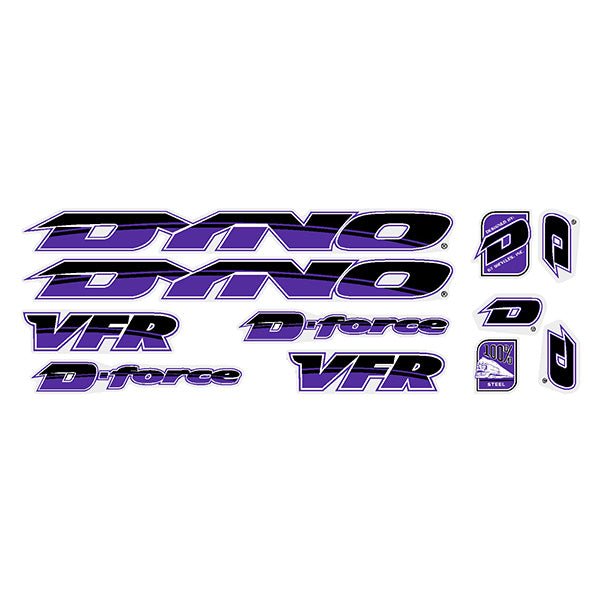 DYNO -1998 VFR for Wildfire frame - NO FLAMES decal set - Bmx Products AU
