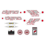 DYNO - 2001 Air decal set for blue frame - old school bmx - Bmx Products AU