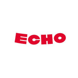 Echo - Helmet Decal - Curved Die cut - RED decal - old school bmx - Bmx Products AU