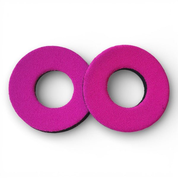 Grip Donuts - Blank (Pair) - MAGENTA - old school bmx - Bmx Products AU