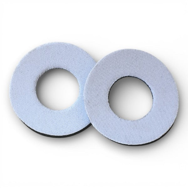 Grip Donuts - Blank (Pair) - WHITE - old school bmx - Bmx Products AU