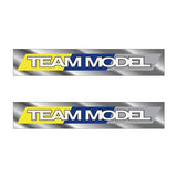GT - 1987 TEAM MODEL - Chrome - chain stay decal set - Old school bmx - Bmx Products AU