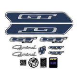 GT - 2001 Grind for Silver frame - decal set - Old school bmx - Bmx Products AU