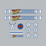 GT - 2023 RAD LE CRU JONES 29 decal set on clear - Old school bmx - Bmx Products AU