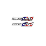 GT - 90's "MADE IN USA" FLAG chainstay decals - Old school bmx - Bmx Products AU