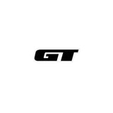 GT - 90's Seatclamp decal - Solid black on clear - Old school bmx - Bmx Products AU