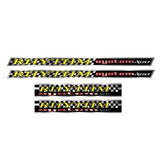 GT bmx - Checkers Rhythm System rim & Hub decals - Old school bmx - Bmx Products AU
