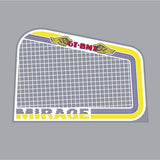 GT - Mirage BMX Wings - Yellow Red side side plate decal - Old school bmx - Bmx Products AU