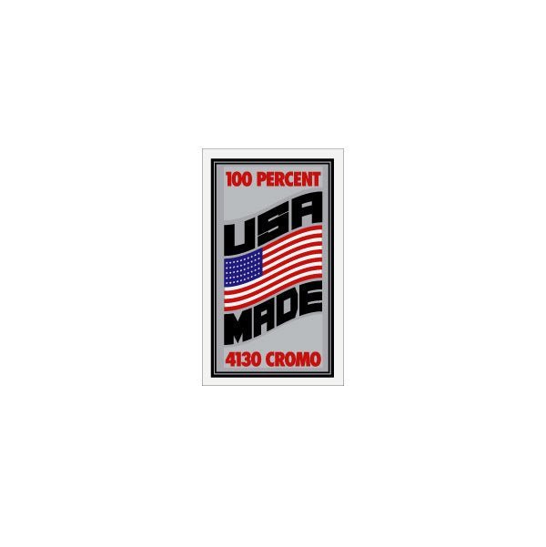 GT - Pro Series 100% CROMO on clear - seat tube decal - Old school bmx - Bmx Products AU