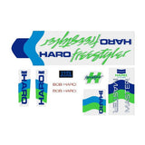 Haro - 1986 Freestyler MASTER decal set for White frame - old school bmx - Bmx Products AU