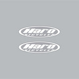 Haro - Velo Seat white decals - Old school bmx - Bmx Products AU