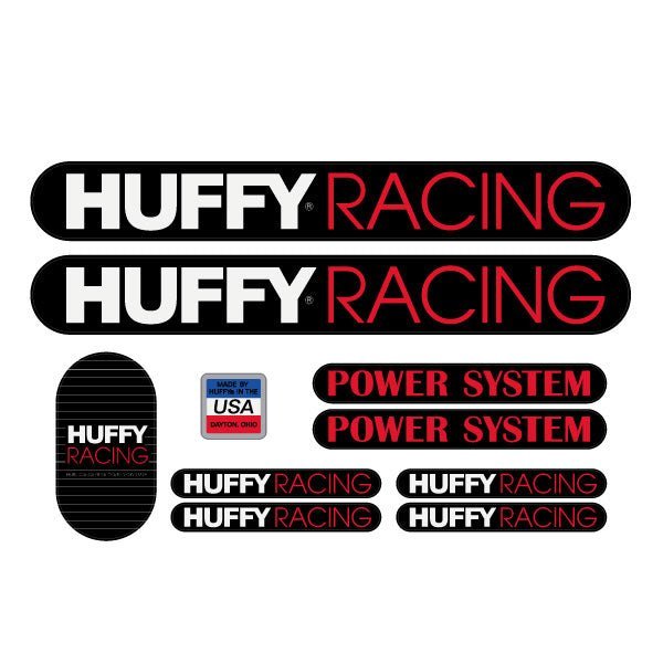 Huffy - 1984 Racing STU decal set - Old School BMX - Bmx Products AU
