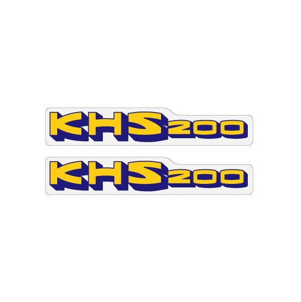 KHS - KHS200 fork decals - Old School BMX - Bmx Products AU