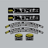 Mavic - XIXIX rim & Hub decals 32H - Old school bmx - Bmx Products AU