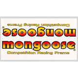 Mongoose - 1983 Expert "Yellow Chatsworth" Decal set - Old school bmx - Bmx Products AU