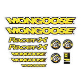 Mongoose - 1997 Racer X Decal set - old school bmx - Bmx Products AU