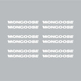 Mongoose - 3 Spoke Mid - school Tuff wheel decals - Old school bmx - Bmx Products AU