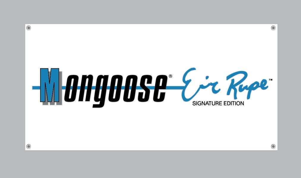 Mongoose - 88 Rupe logo beside - Banner - old school bmx - Bmx Products AU