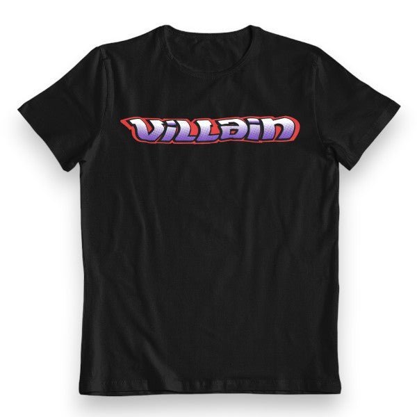 Mongoose - 97 Villain Purple logo on black - T-Shirt - old school bmx - Bmx Products AU