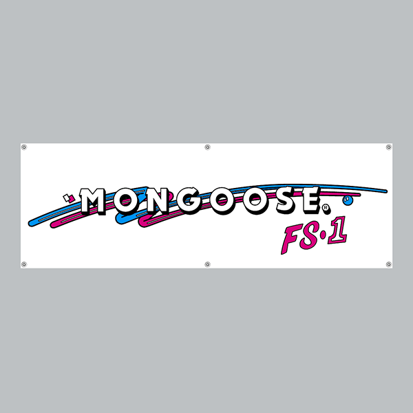 Mongoose - FS1 Banner - old school bmx - Bmx Products AU