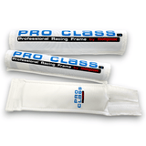 Mongoose Nylon pad set - PRO CLASS "custom" WHITE - old school bmx - Bmx Products AU