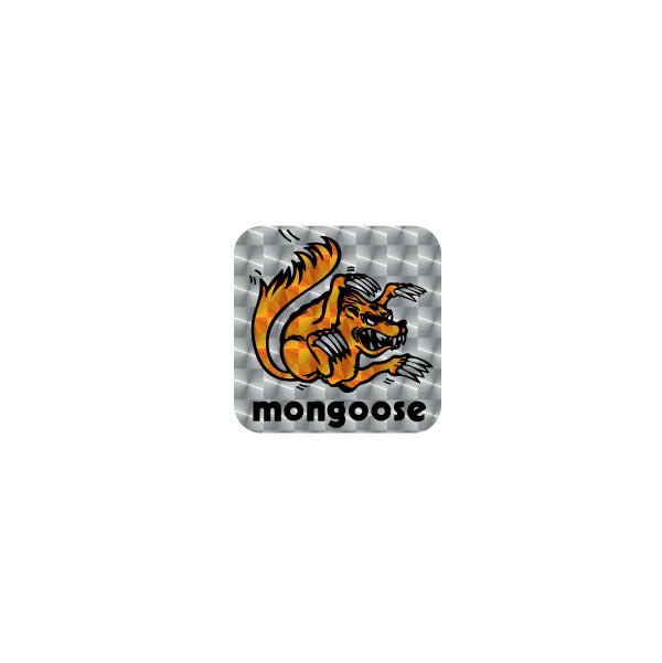 Mongoose - ORANGE MAURICE PRISM decal - Old school bmx - Bmx Products AU