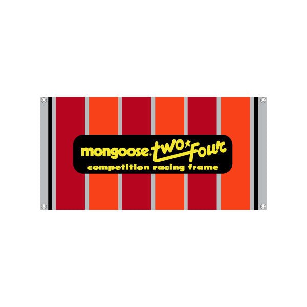 Mongoose - Two Four Banner - old school bmx - Bmx Products AU