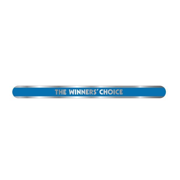 Mongoose - Winners choice BLUE - seat clamp decal - old school bmx - Bmx Products AU