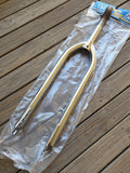 NOS - 26" bmx CHROME forks WITH 1" THREAD STEER - old school bmx - Bmx Products AU