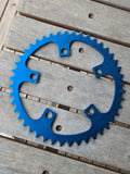 NOS - 44T Chainwheel in BLUE (33) - Bmx Products AU
