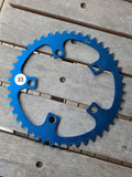 NOS - 44T Chainwheel in BLUE (33) - Bmx Products AU