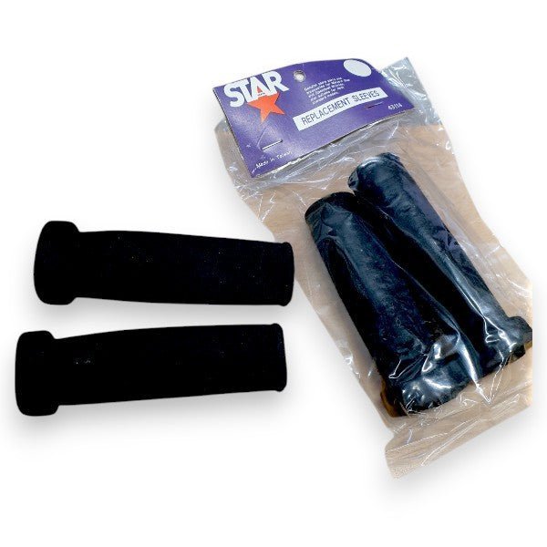 NOS - FOAM 80's grips BLACK - old school bmx - Bmx Products AU