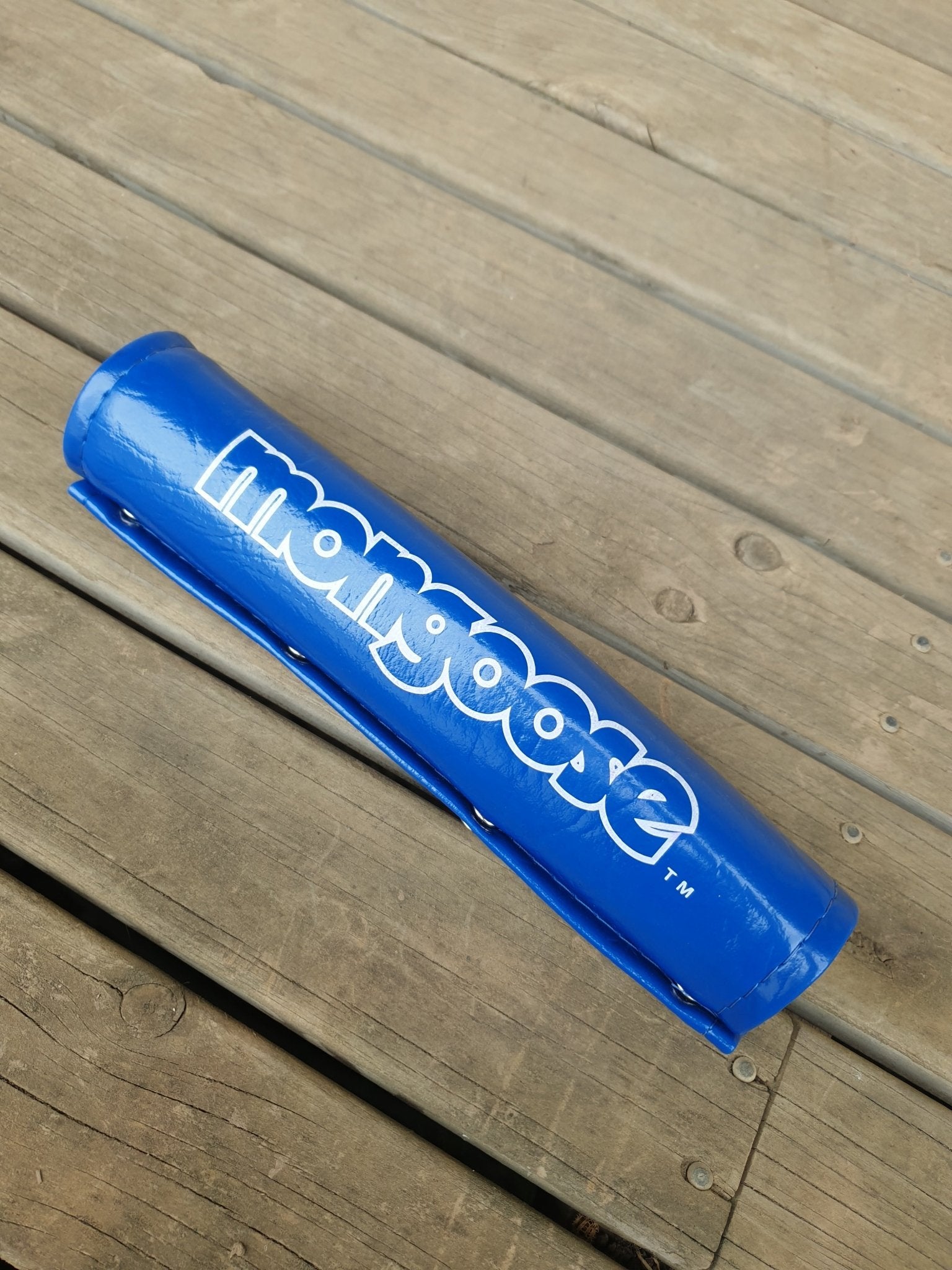 NOS - Mongoose - FRAME pad Blue 10" - old school bmx - Bmx Products AU