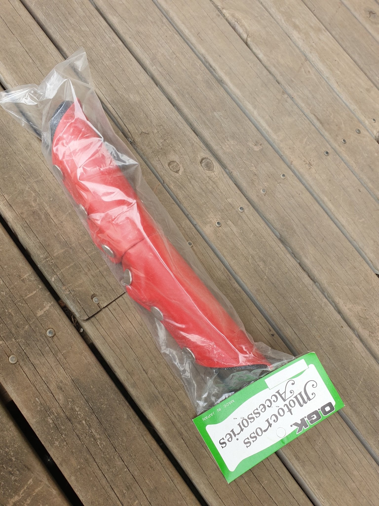 NOS - OGK - VBAR pad in RED - old school bmx - Bmx Products AU