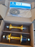 NOS - Shimano - DX hub set - GOLD - 36H - old school bmx - Bmx Products AU