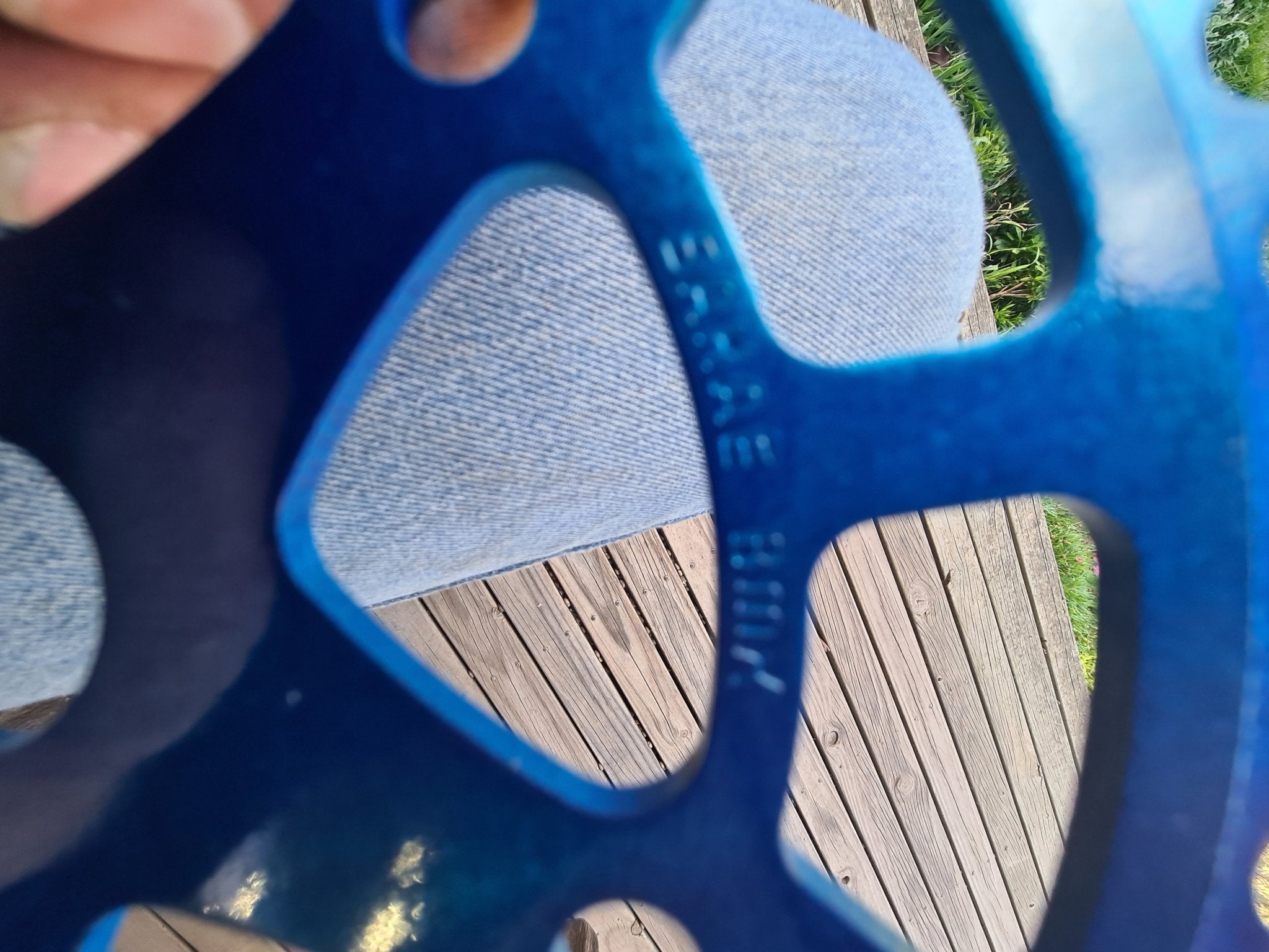 NOS - SR - 46T Chainwheel in Blue - Bmx Products AU