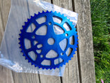 NOS - SR - 46T Chainwheel in Blue - Bmx Products AU