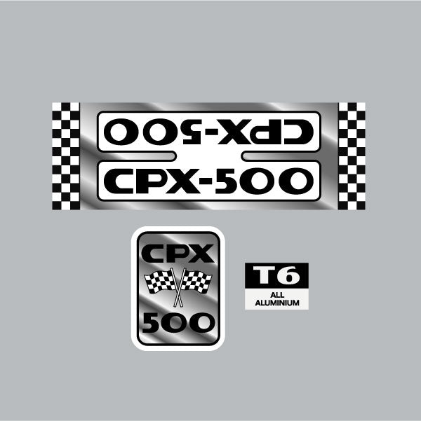 Peugeot - CPX - 500 decal set - old school bmx - Bmx Products AU