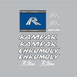 Rampar - 1978 Cromo R9 decal set - Bmx Products AU